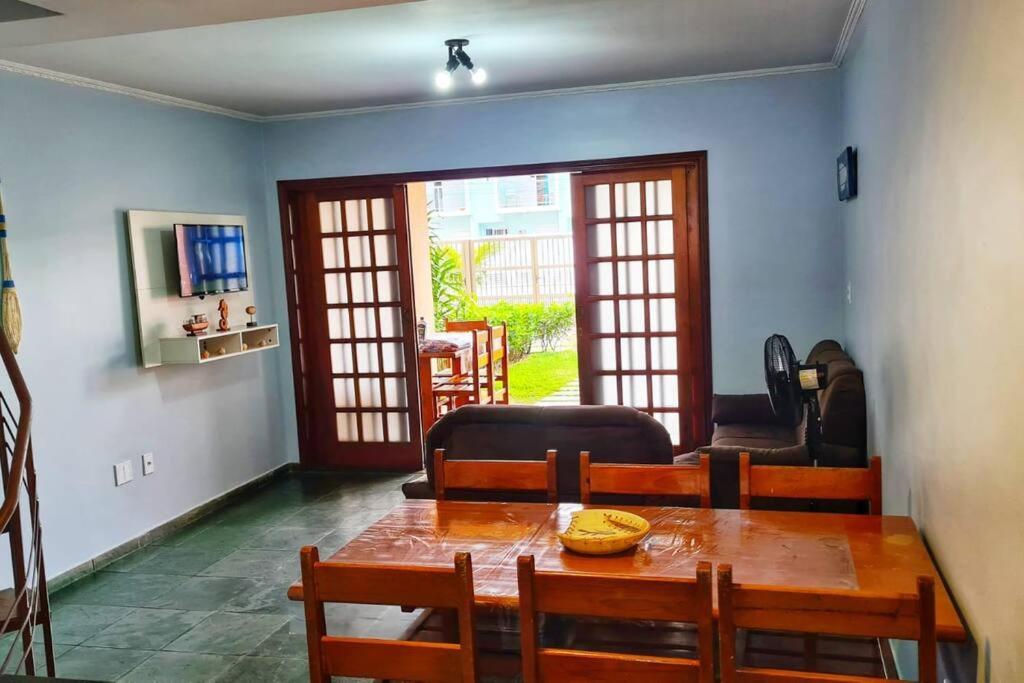 100Mts Da Praia Com Churrasqueira, Piscina E Wi-Fi Карагуататуба Екстер'єр фото