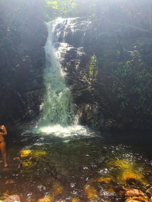 100Mts Da Praia Com Churrasqueira, Piscina E Wi-Fi Карагуататуба Екстер'єр фото