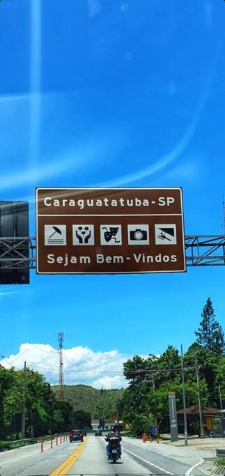 100Mts Da Praia Com Churrasqueira, Piscina E Wi-Fi Карагуататуба Екстер'єр фото